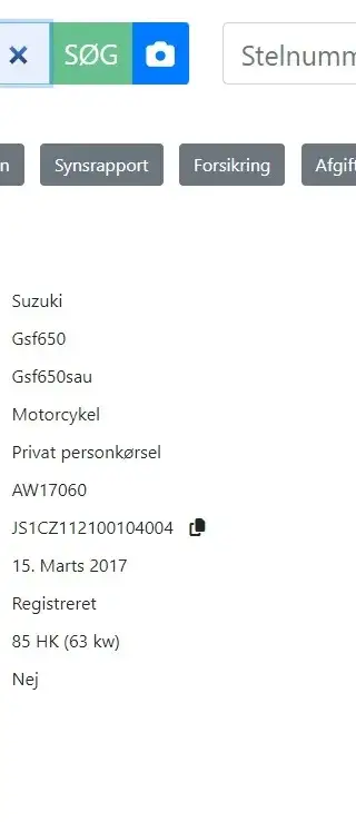 Suzuki GSF 650 S Bandit — billede 3